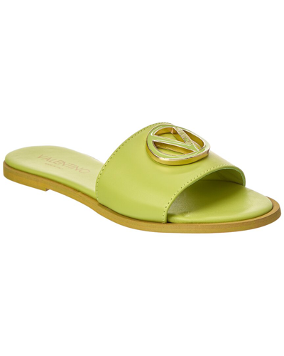 Shop Valentino By Mario Valentino Bugola Leather Sandal In Green
