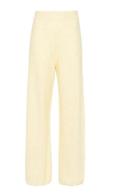 Shop Fabiana Filippi Trousers In Yellow