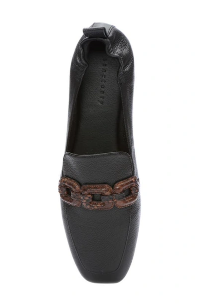 Shop Sanctuary Blast Loafer In Black Nappa Leather