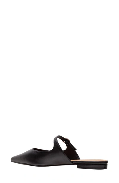 Lisa Vicky Moment Pointed Toe Mule In Black