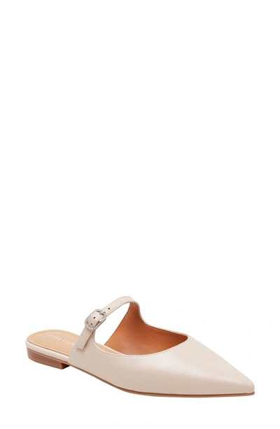 Shop Lisa Vicky Moment Pointed Toe Mule In Nude
