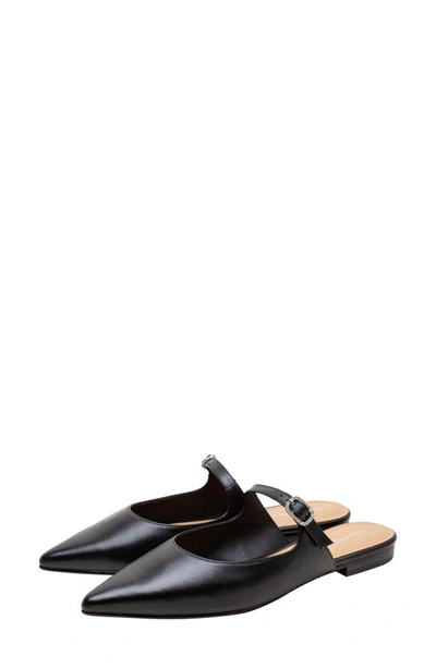 Shop Lisa Vicky Moment Pointed Toe Mule In Black