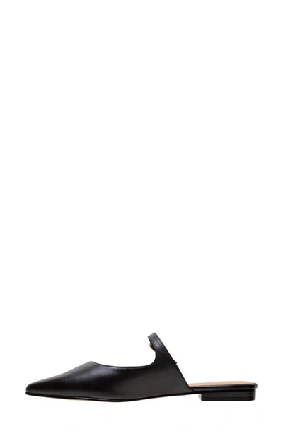 Lisa Vicky Moment Pointed Toe Mule In Black