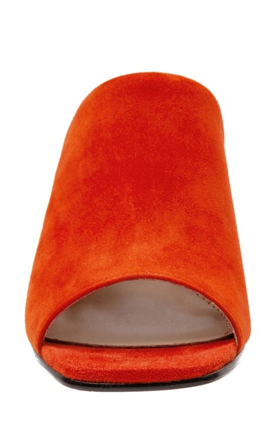 Lisa Vicky Ideal Open Toe Mule In Burnt Ochre