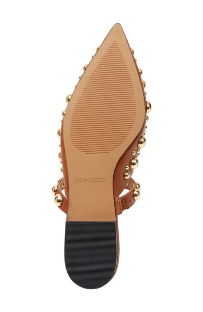 Shop Lisa Vicky Mantra Stud Mule In Whiskey