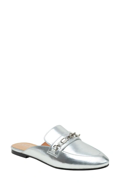 Shop Lisa Vicky Effect Mule In Silver