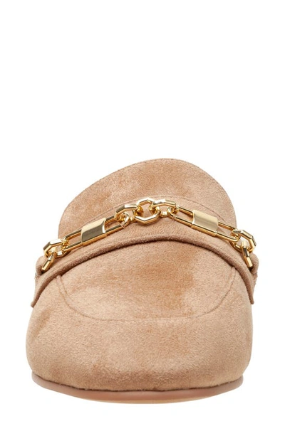 Shop Lisa Vicky Effect Mule In Tan Camel