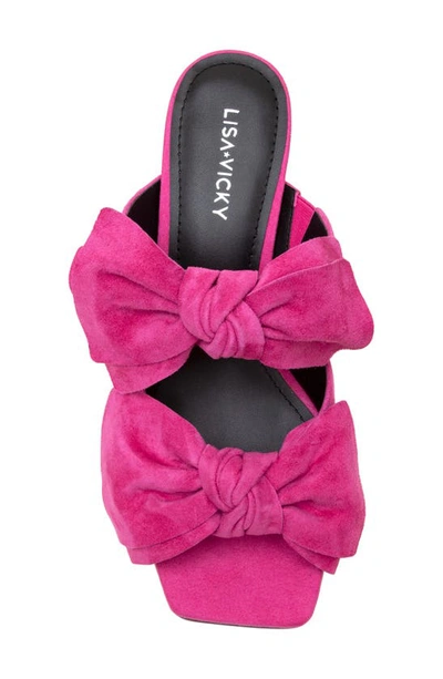 Lisa Vicky Adorn Sandal In Raspberry