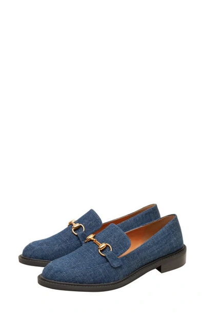 Lisa Vicky Zany Loafer In Dark Blue