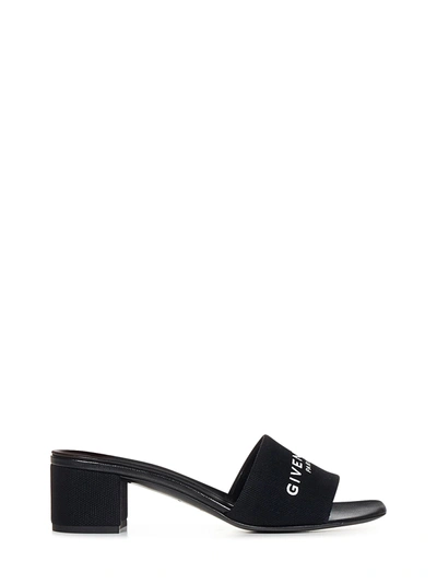 Shop Givenchy 4g Sandals In Nero