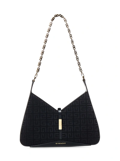 Shop Givenchy Cut Out Small Shoulder Bag In Nero
