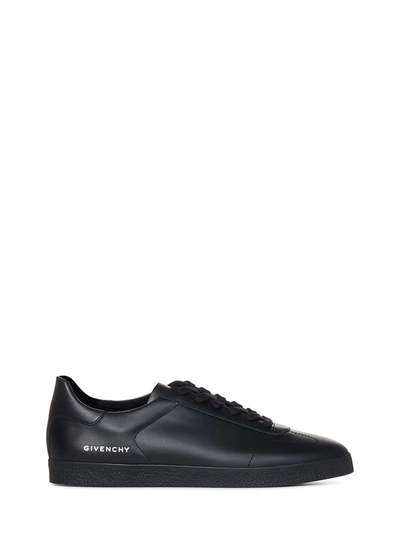 Shop Givenchy Town Sneakers In Nero
