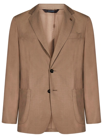 Shop Colombo Blazer In Beige