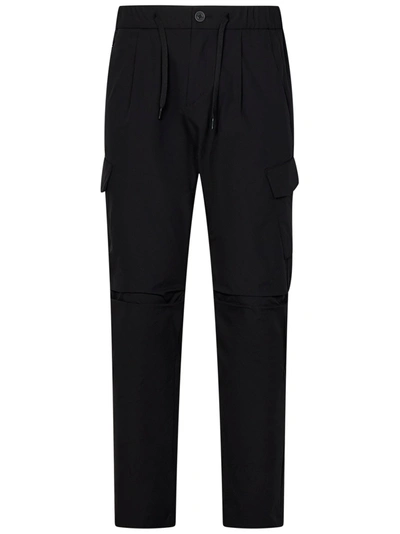 Shop Herno Trousers In Nero