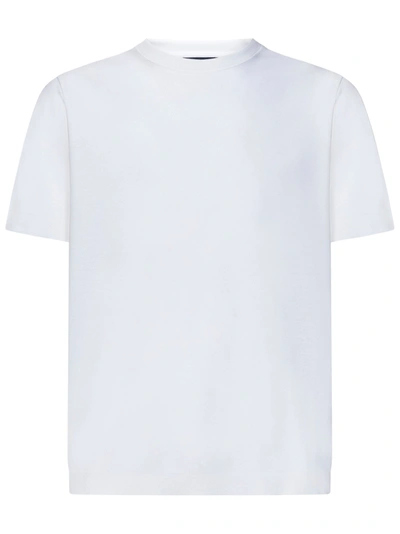Shop Herno T-shirt  In Bianco
