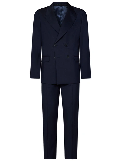 Shop Low Brand 2b Suit In Blu