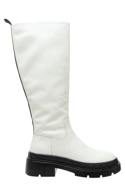 Shop Lisa Vicky Moody Water Resistant Knee High Boot In Winter White