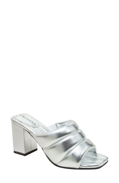 Shop Lisa Vicky Very Sandal In Silver