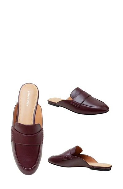 Shop Lisa Vicky Enchant Mule In Cranberry