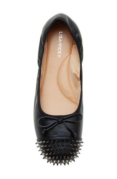 Lisa Vicky Bliss 2 Ballet Flat In Black