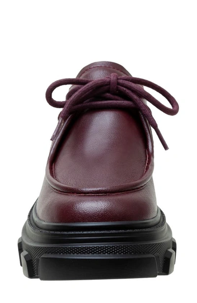 Shop Lisa Vicky Dare Lug Sole Derby In Cranberry