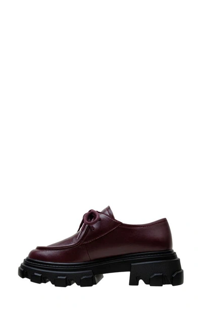 Shop Lisa Vicky Dare Lug Sole Derby In Cranberry