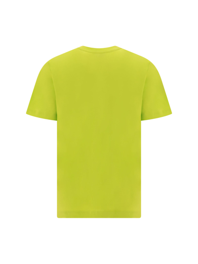 Shop Diesel Microdiv T-shirt In 323 - Lime/green