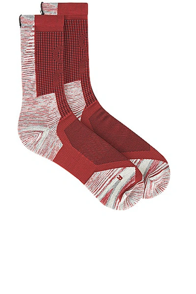 Shop On Explorer Merino Sock In Chili & Red