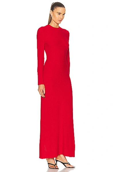 Shop Proenza Schouler Lara Dress In Red