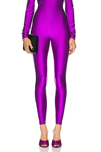 Shop The Andamane Holly 80s Legging In Purple