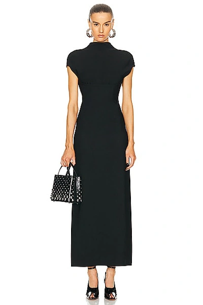 Alaïa Corset Dress In Noir Ala?a