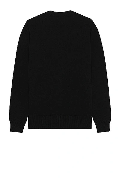 Shop Saturdays Surf Nyc Michael High Guage Knit Cardigan In Black