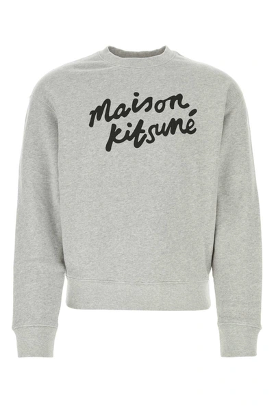 Shop Maison Kitsuné Maison Kitsune Sweatshirts In Grey