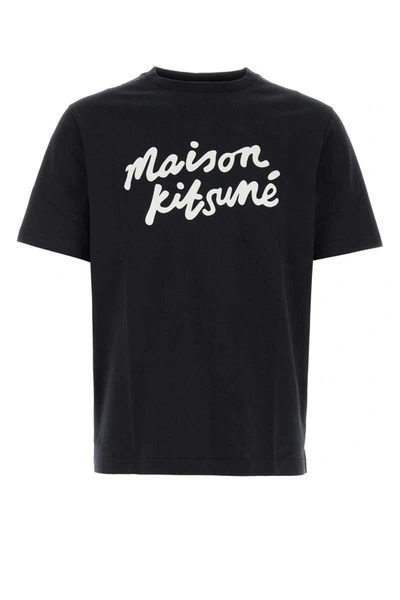 Shop Maison Kitsuné Maison Kitsune T-shirt In Black