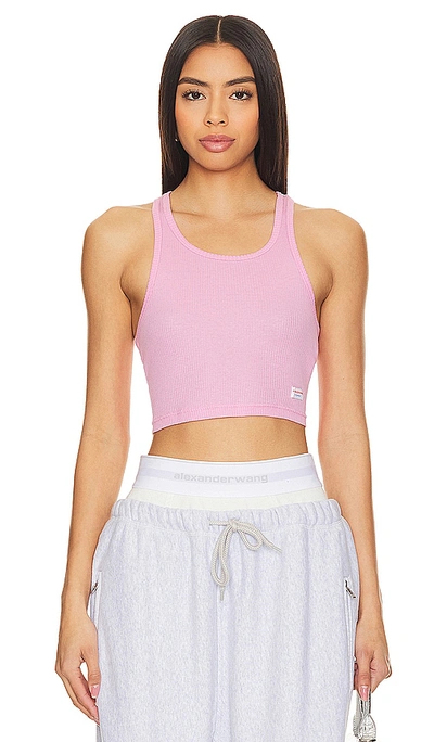 CROPPED RACER TANK