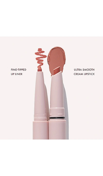 Shop Wander Beauty Lipsetter Dual Lipstick And Liner In Ticket To Tawny