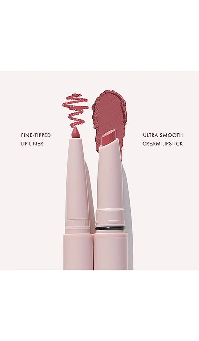 Shop Wander Beauty Lipsetter Dual Lipstick And Liner In Roaming Rose