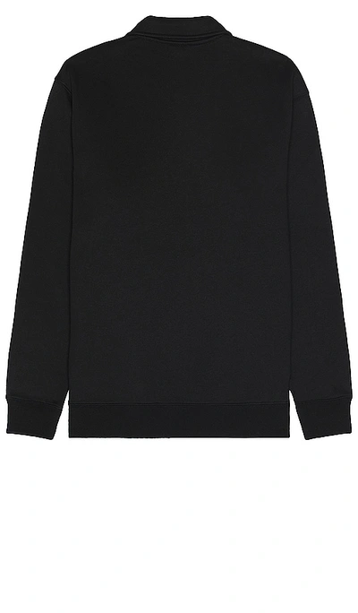 Shop Stay Cool Soccer 1/4 Zip Sweatshirt In 黑色