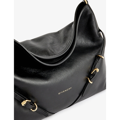 Givenchy Medium Voyou Chain Bag In Leather In Black