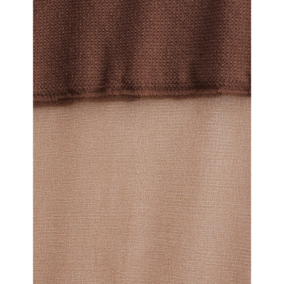 Falke Womens 5188 Espresso Shelina 12 Transparent Stretch-woven Blend Ankle Socks In 5188 Espresso