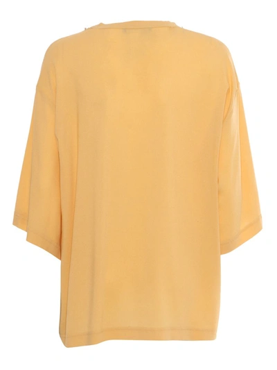 Fabiana Filippi Ocher Sweater In Orange