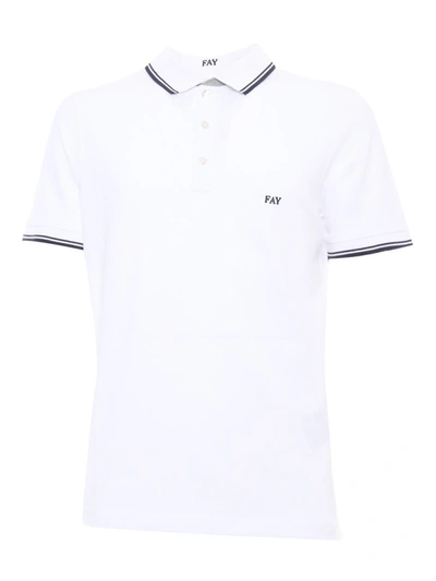 Fay T-shirts And Polos White In White