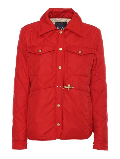 Shop Fay Shirt In Red
