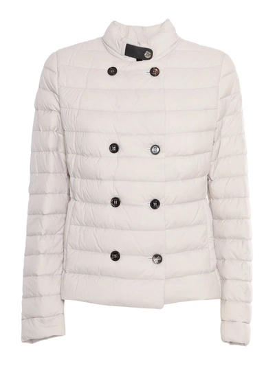 Shop Moorer Coat In White