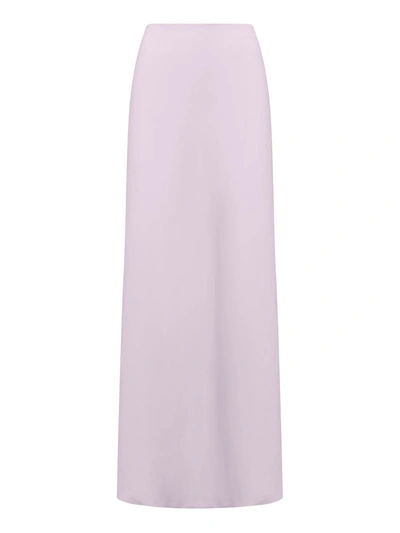 Shop Sucrette Long Skirts In Pink & Purple