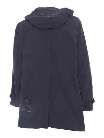 Ten C Blue Jacket In Blue