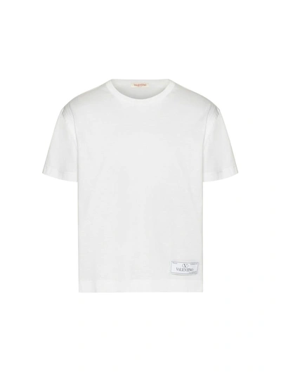 Shop Valentino Garavani T-shirts In White