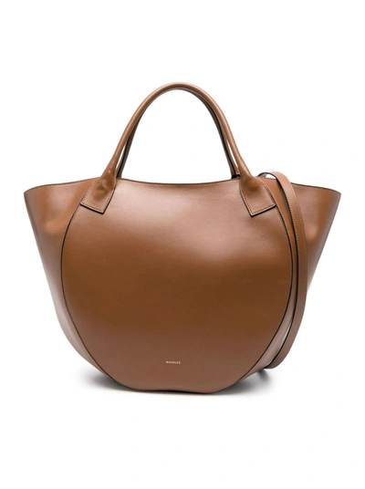 Shop Wandler Totes Bag In Nude & Neutrals
