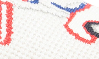 Bypaige Needlepoint Flat In Red White Blue