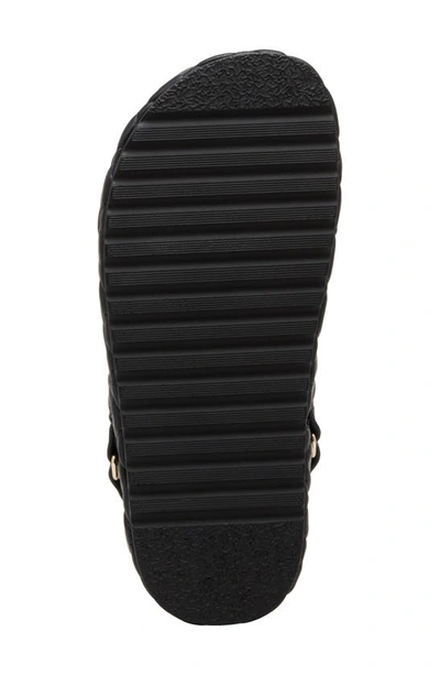 Steve Madden Bigmona Raffia Slingback Platform Sandal In Quilted